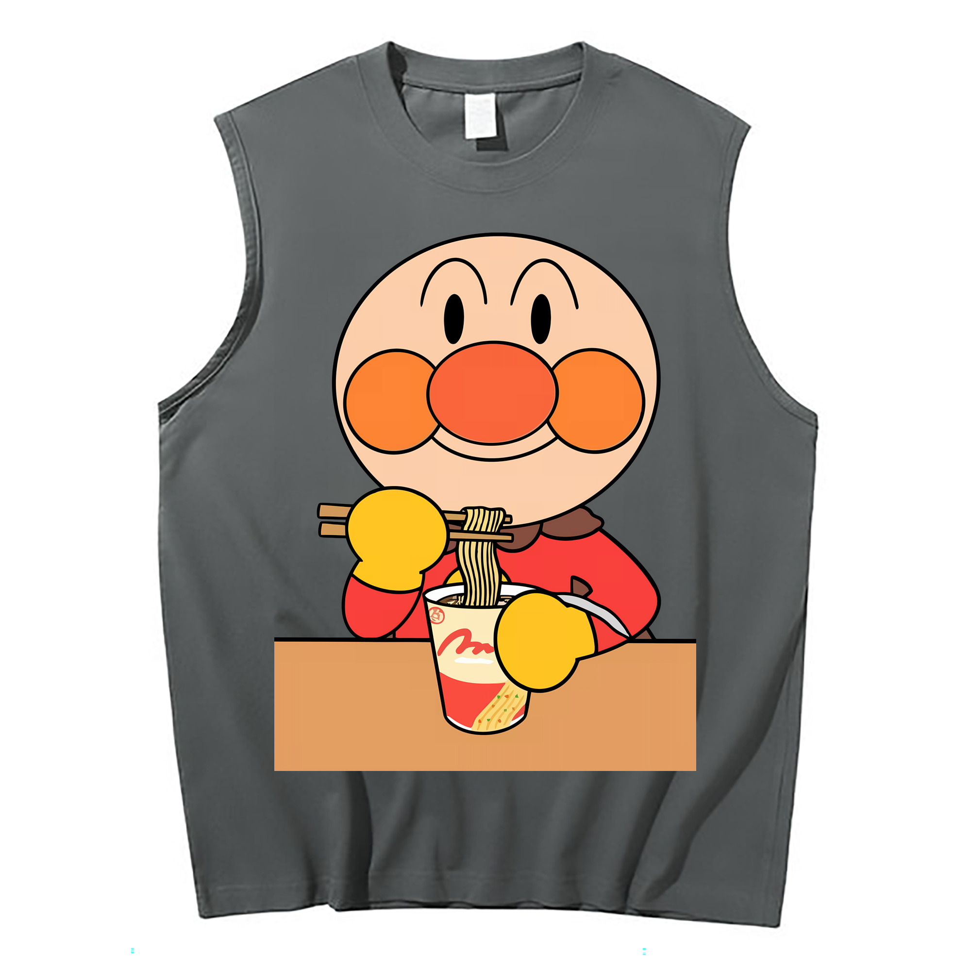 （画像用） アンパンマン Anpanman コットン100％タンクトップ（フロントプリント）